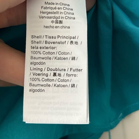 J.Crew Side cutout organic cotton Midi dress in Liberty® Giorgia Duke fabric - Picture 7 of 9